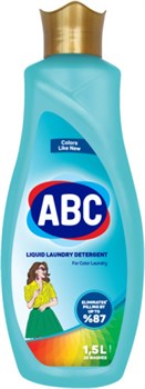 Жидкое моющее средство для стирки ABC Для цветной 1500 ML x 9 ББ00856 - фото 15617
