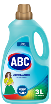 Жидкое моющее средство для стирки ABC Цветной 3000 ML x 6 ББ00857 - фото 15618