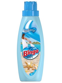BINGO КОНДИЦИОНЕР Д/БЕЛЬЯ SOFT SEA BREEZE 1000 МЛ*16 ББ01664 - фото 15703