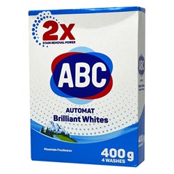 Порошок для стирки белья ABC Свежесть гор 400 gr x 18 34523 - фото 15711