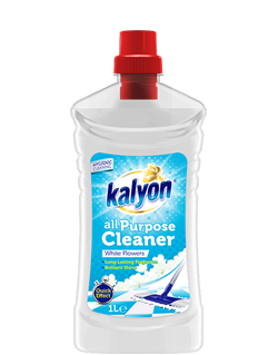 KALYON УНИВЕРСАЛЬНЫЙ ОЧИСТИТЕЛЬ - БЕЛЫЕ ЦВЕТЫ 1000 мл ББ00411 - фото 15908
