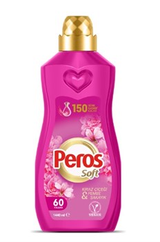 PEROS КОНЦЕНТРИРОВАННЫЙ СМЯГЧИТЕЛЬ ДЛЯ БЕЛЬЯ ВИШНЯ И РОЗОВЫЙ ПИОН 1440 ML * 8 ББ00443 - фото 15920