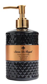 Savon de royal мыло жидкое LUXURY (черное) 500 мл 1*12 шт ББ00571 - фото 15930