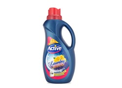 ACTIVE ИРАН / Гель для стирки белья универсальный "Clean Breeze" Степные цветы, 1500 мл х 9 ББ01275 - фото 15967