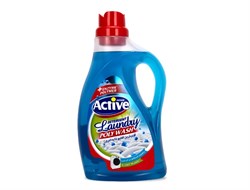 ACTIVE ИРАН / Гель для стирки белья универсальный "Poly Wash" Свежесть моря, 2500 мл х 6 ББ01282 - фото 15973
