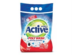 ACTIVE ИРАН / Стиральный порошок автомат "Poly Wash" 5 кг х 2 ББ01287 - фото 15978