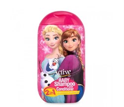 ACTIVE ИРАН / Детский шампунь и кондиционер 2в1 "Frozen", 280 мл х 12 ББ01317 - фото 16008