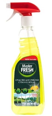 Master FRESH средство для стекол и поверхностей c Ароматом лимона, 500 мл. С0006738 - фото 17243