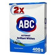Порошок для стирки белья ABC Свежесть гор 400 gr x 18 34523
