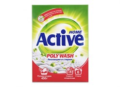 ACTIVE ИРАН / Стиральный порошок для ручной стирки "Poly Wash" Polymer Enzyme-технология холодной ст ББ01283