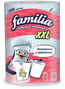 PAPIA Полотенца бум.2-х сл.FAMILIA ,1рул XXL/18 ББ01964-1
