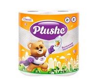 5.2.2.ПБ Plushe Classic 2 слоя 2 рул*13,2м, белый, прокрас,12 в уп 5052