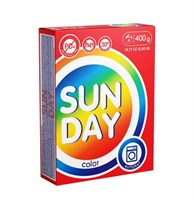 SUNDAY 0,4 КГ ПОРОШОК АВТ ДЛЯ ЦВЕТНОГО БЕЛЬЯ PERFUMED*18 ББ01464